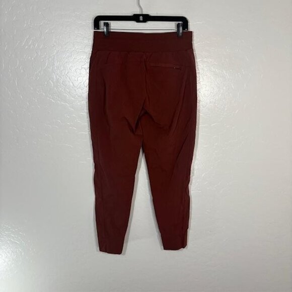 Athleta Pants Womens 4 Brown Trekkie North Jogger Hiking Travel Nylon Athletic - Picture 3 of 8